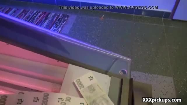Public pickups amateur teen fucks for cash in public 28