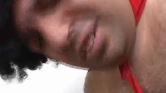 Bizarre interacial face fucking